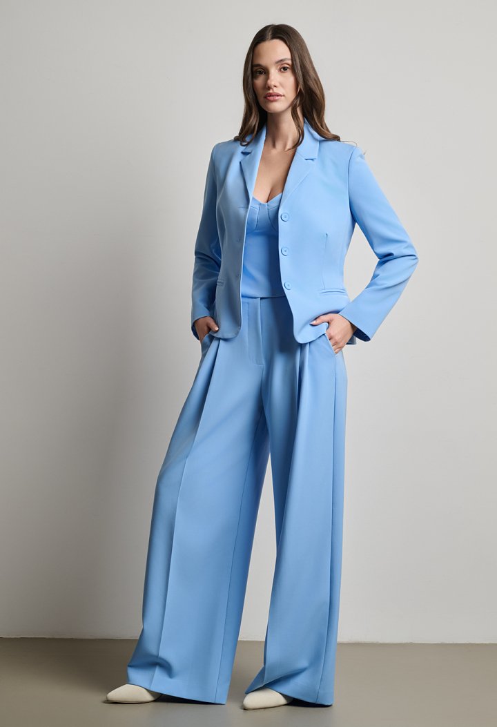 Tailored κοστούμι σε σιελ απόχρωση