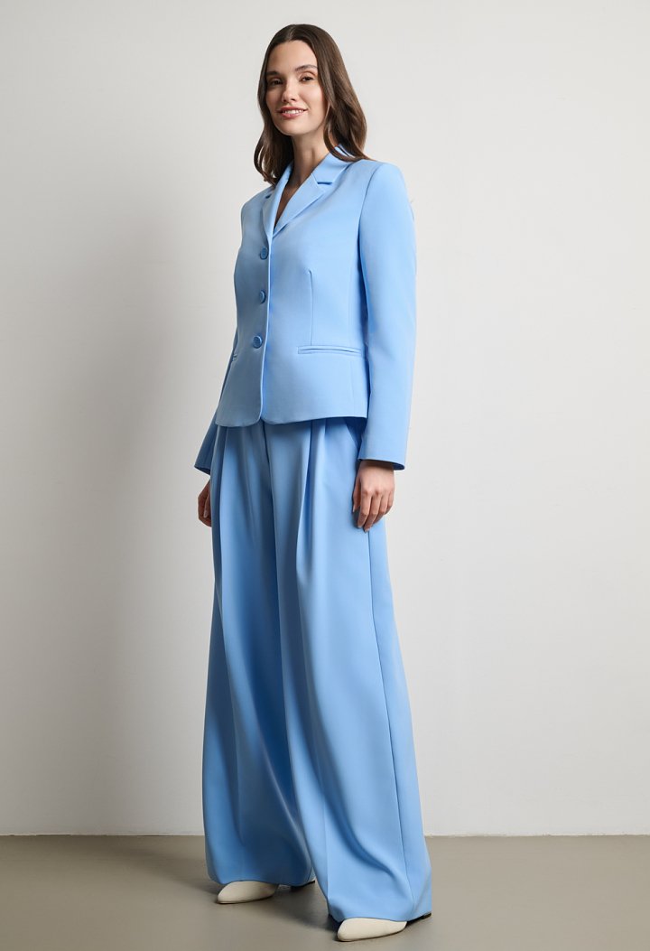 Tailored κοστούμι σε σιελ απόχρωση