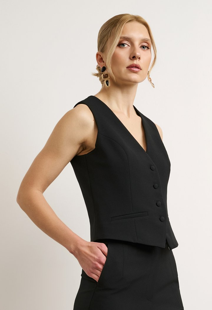 Classic-cut vest