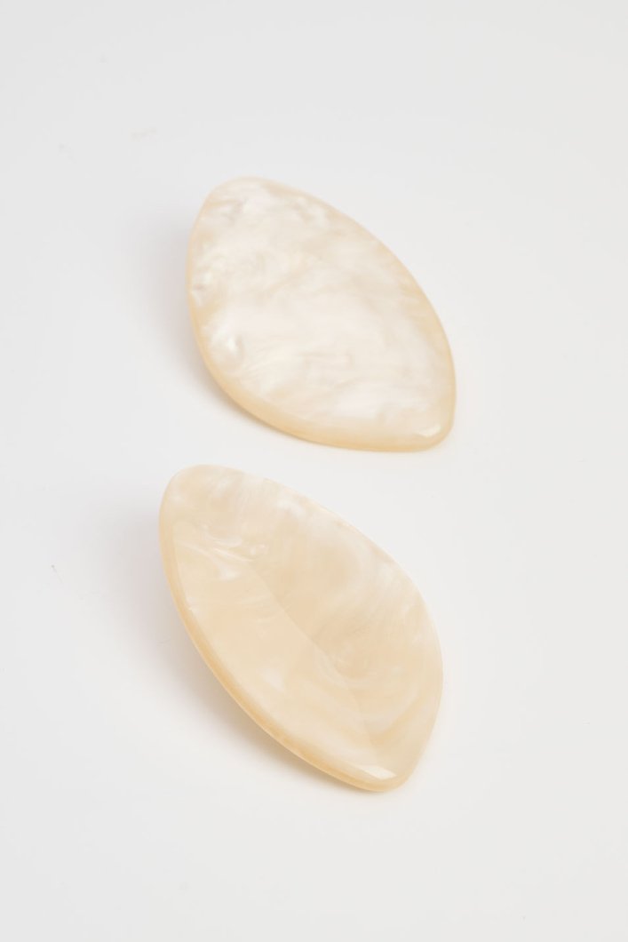 Σκουλαρίκια με marble εφέ