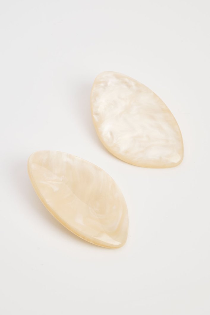 Σκουλαρίκια με marble εφέ
