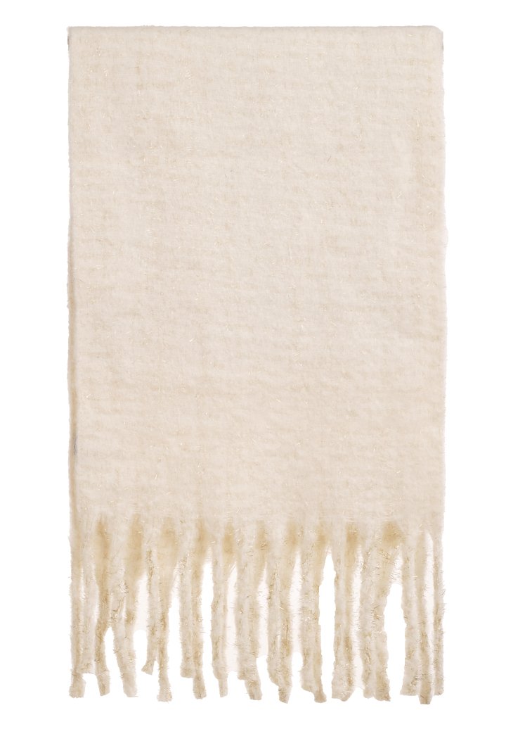 Scarf with lurex details