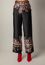 Pants with flowers