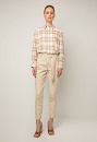 Tailored belted trousers