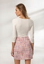 Tweed style skirt