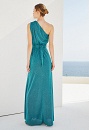 Long dress with one shoulder