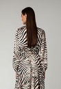 Zebra print top and knot detail