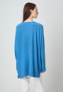 Long blouse with front seam